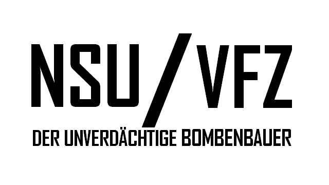 NSUVFZ - Der unverdächtige Bombenbauer - Logo