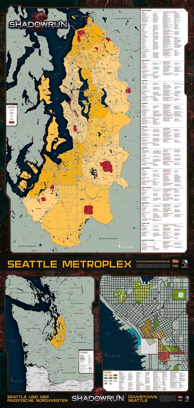 Seattle - Karte - Distrikte - PazNWDowntown - Promo - klein
